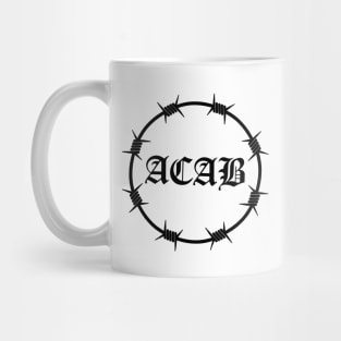 ACAB Barbed wire Mug